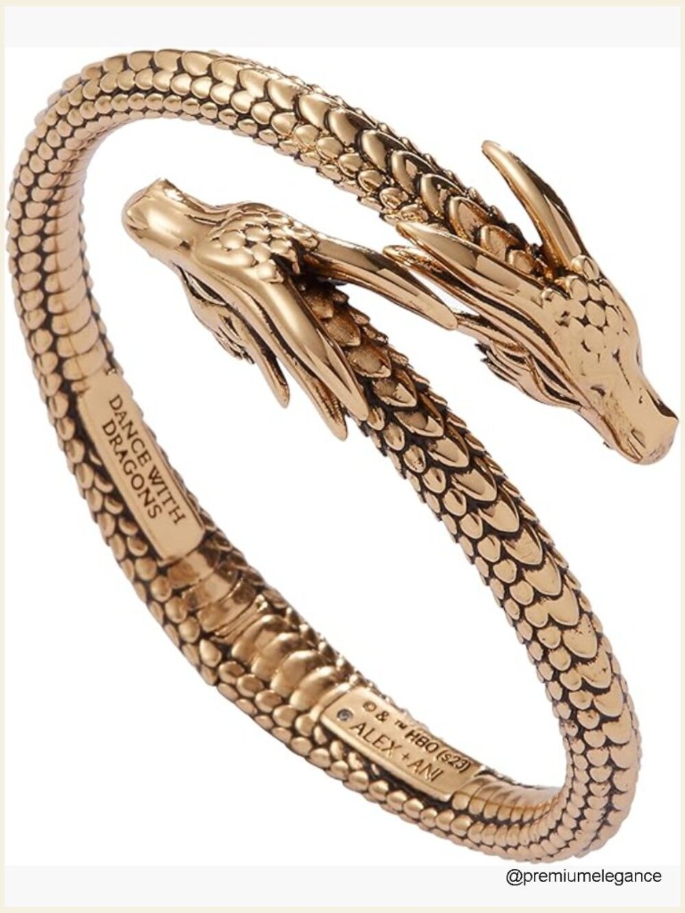 House of Dragon Targaryen Cuff Bracelet Fan Jewelry